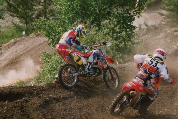 Salo GP-500 1993 Jörgen Nilsson ja game over